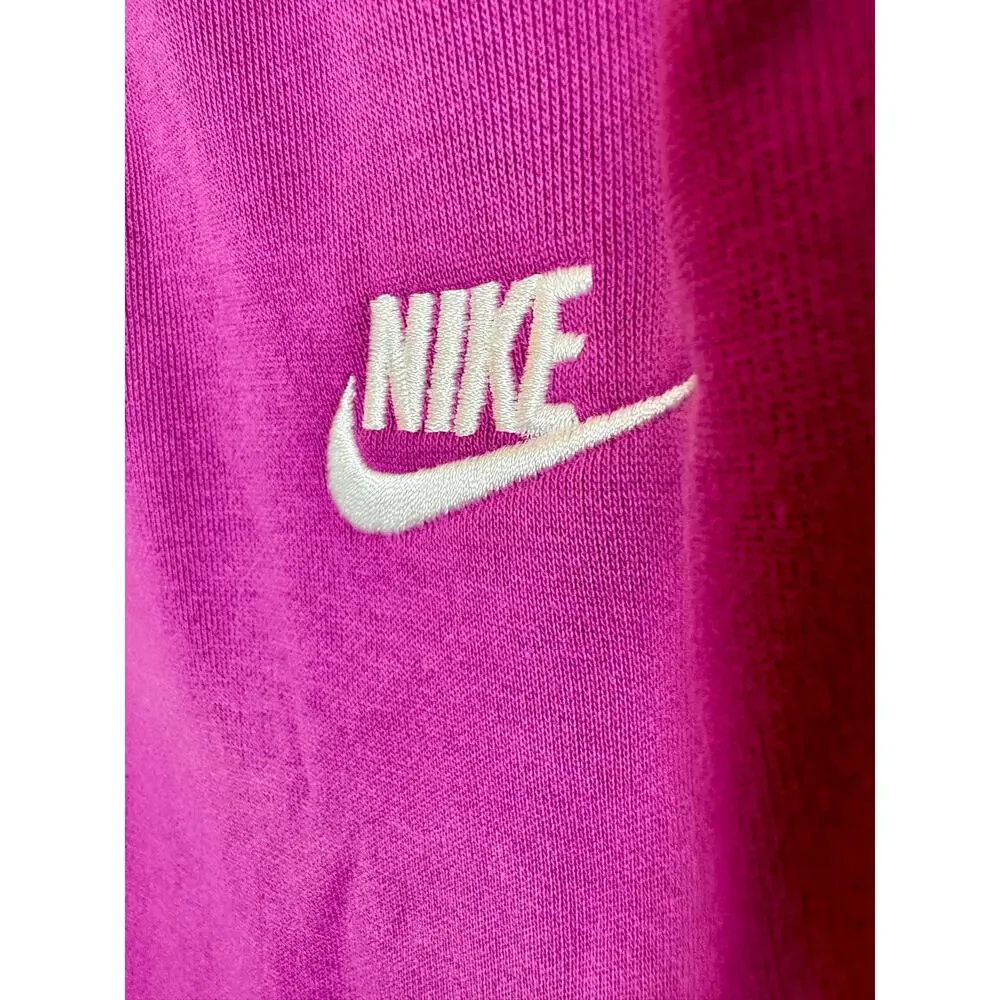 NWT - Nike - Girls Fleece Joggers - Hot Fuchsia - Size Med.